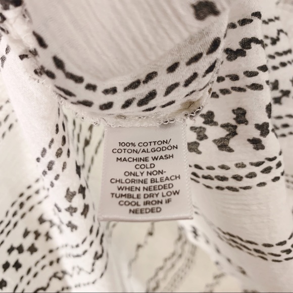 LOFT ‘The Softened Shirt’ Aztec Cream - Picture 4 of 5